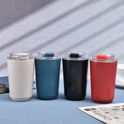 kaufen 280ML/380ML BPA-freie isolierte Vakuum-Tasse aus Edelstahl Sus 304 Edelstahl Kaffee-Tumbler mit Deckel Anti-Slip Matte Finish OEM/ODM akzeptabel online manufacture