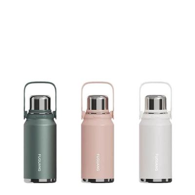 kaufen Tragbare Wasserflasche aus Edelstahl mit Doppelwand mit Isolierungsgriff online manufacture