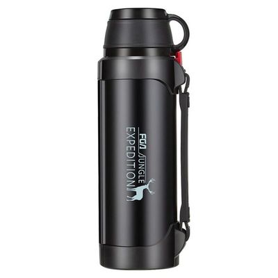 kaufen 1200ML 1,2 Liter Vakuum 316 Edelstahl Isolierte Flasche Flasche Warm und Kalt Reisen Metall Sportflasche leicht zu tragen für Outdoor-Aktivitäten online manufacture