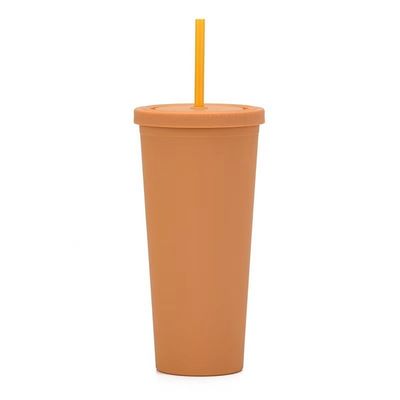 kaufen 450 ml 650 ml 22 oz Kunststoff-Reisetumbler mit Stroh und Deckel 6 lebendige Farben wiederverwendbar Kunststoff-Kaffeetumbler Öko-freundlich angepasst akzeptabel online manufacture