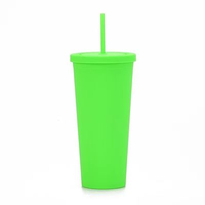 kaufen Mehrzweck-Kustom-Logo Bpa kostenlos 24 Oz Plastik-Tumbler Matte Doppelwand Acryl-Tasse 450/700ml Umweltfreundliche Spülmaschine sicher leicht zu reinigen online manufacture
