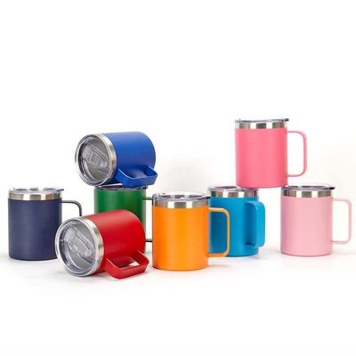 kaufen 360 ml BPA-frei isolierter Edelstahlbecher mit Griff und Deckel Vakuum isolierter Campingbecher bleiben warm oder kalt Ideal für den täglichen Gebrauch online manufacture