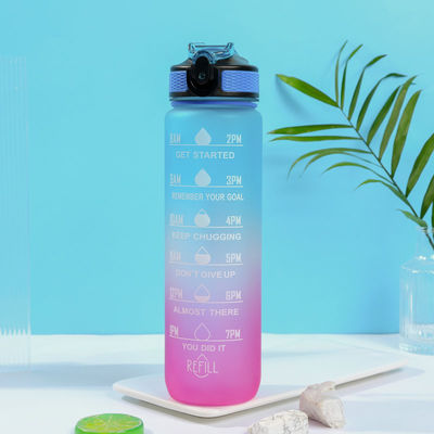 kaufen Lecksicherer Tritan Wasserflasche 32 Oz Wasserflasche mit Zeitmarker BPA-frei Sorgen Sie dafür, dass Sie genug Wasser trinken Fitness Fitness Gym Camping Outdoor Sport online manufacture