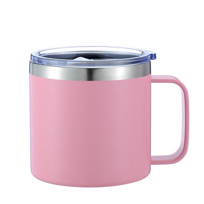 kaufen Isolierte Reisemug Tumbler Cup mit Deckel 12oz Doppelwand Edelstahl Kaffeetasse Tumbler online manufacture