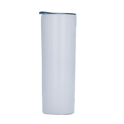 kaufen Sublimation Blank 20 OZ Gerade schlanke Tumbler mit Stroh aus Edelstahl Doppelwand Isolierte Tumbler online manufacture