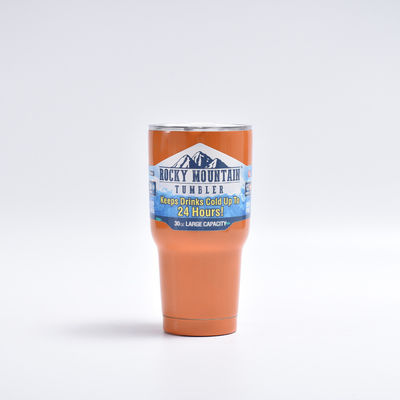 kaufen 30oz Edelstahl-Tumbler Doppelwand-Vakuum-Isolierte Tasse mit leichtem offenen Deckel Lebensmittelqualität 30 Oz Kaffee-Tumbler für heiße kalte Getränke Langlebiger isolierter Tumbler für Reisearbeit online manufacture