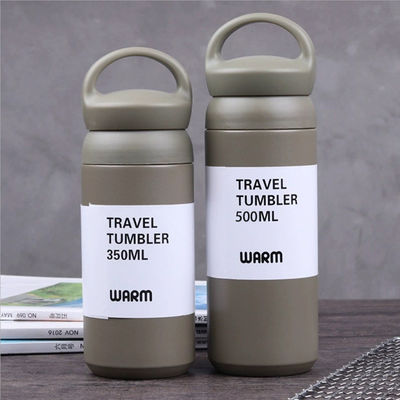 kaufen 500 ml Kaffeetasse mit Doppelwand Edelstahl Vakuumflaschen Tragbare Kaffeetasse ThermoTasse Wasserflasche online manufacture