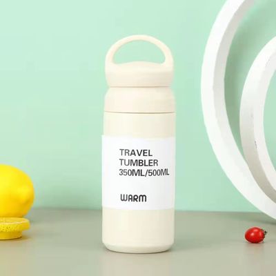 kaufen Süße japanische Kinto-Tumbler-Tasse wiederverwendbar Isolierter Edelstahl Reisen Kaffee Wasserflasche Griff Vakuum Flasche Thermos online manufacture