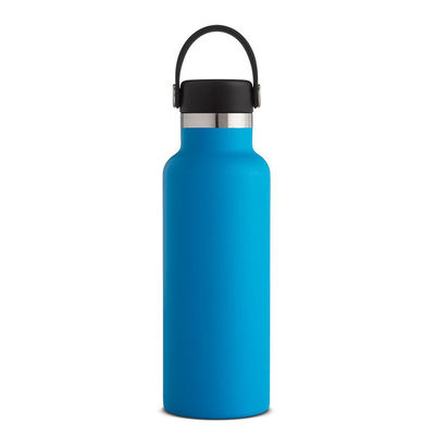 kaufen 21oz Doppel-Edelstahl-Fitness-Wasserflasche Handgriff Anpassbares Logo Außen-Student Kessel Direktes Trinken Anwendbarkeit online manufacture