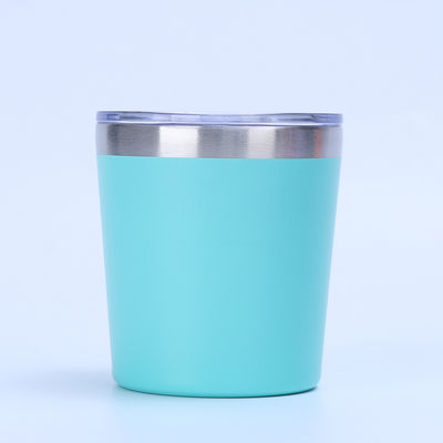 kaufen 12oz einfache moderne wiederverwendbare Doppelwand aus Edelstahl Vakuum isolierte Reise Kaffee Milch Becher Tumbler mit Flip-Lad online manufacture