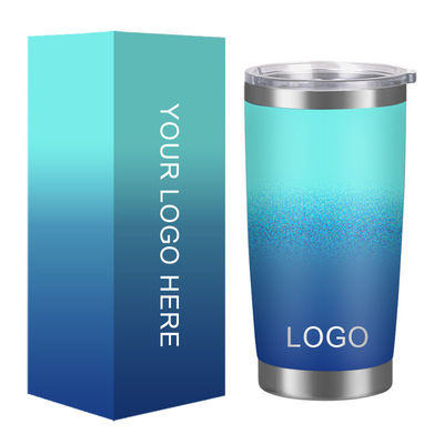 kaufen 20 Oz Edelstahl Doppelwand Vakuum Vase Reisekuppe Tumbler Thermal Kaffeekuppe Tasse mit Deckel online manufacture