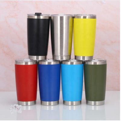 kaufen Custom Logo Pulver beschichtet Edelstahl Tumbler Regular 2025 Großhandel Großhandel Custom 20 Oz Pulver online manufacture