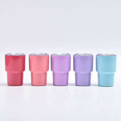kaufen 3 Unzen Mini-Tumbler Schot Glas mit Stroh und Deckel, 24 Packung Edelstahl Sublimation Schot Glas für Hochzeitsfeier Whisky Cocktail Bar mit Stroh und Deckel online manufacture