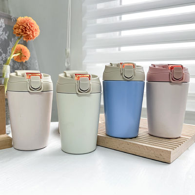 kaufen Neue Flip-Lad Internet-Pop-Tasse Kompakt und bequem isolierte Wasserbecher und Stroh online manufacture