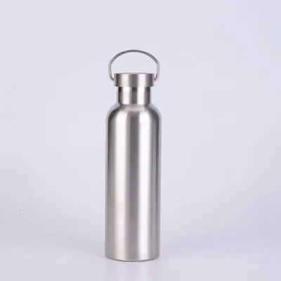 kaufen 17 Oz Edelstahl Sport Wasserflasche Isolierte wiederverwendbare Wasserflaschen mit Griff Metallflasche für Wanderer Geschenk online manufacture