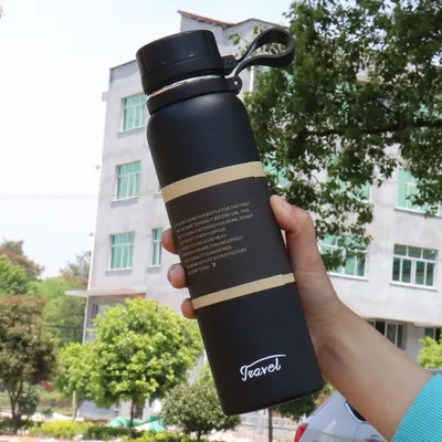 kaufen Edelstahl Doppelwand-Tumbler Thermos Vakuum Trinkbecher Wärmer Becher Camping Wasser Tee Kaffeeflasche mit Deckel Online-Herstellung