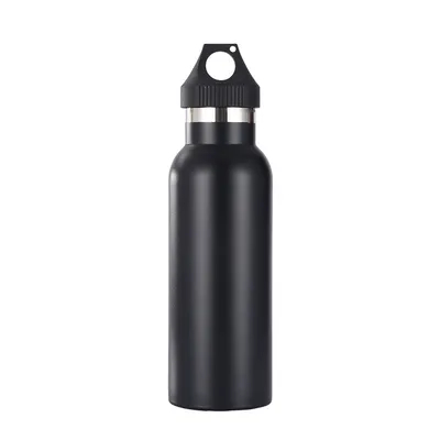 kaufen 20oz Aluminium-Wasserflaschen Großhandel Wiederverwendbare Wasserflaschen Leichtgewicht undicht Aluminium-Sport mit Twist Cap Buckle für Fitnessstudio, Wandern, Radfahren, Campen, Angeln online manufacture
