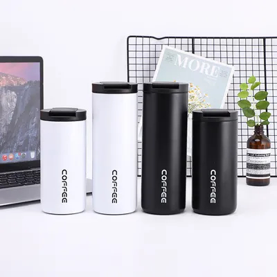 kaufen Isolierter Kaffeebecher 14oz, 4 Packungen Reisekoffeetumbler, Vakuumisolierter Kaffeebecher mit undichtem Schraubdeckel Kaffeebecher für Männer und Frauen für heiße und kalte Getränke Online-Herstellung