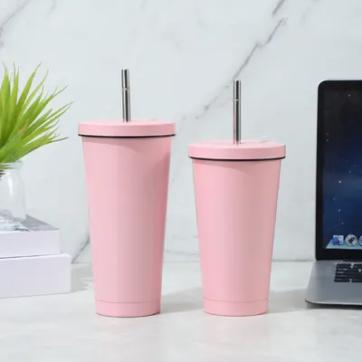 kaufen 25 Oz Doppelwand-Reisemug für heiße und kalte Getränke Edelstahl isolierte Kaffeetasse mit spritzsicheren Deckel Metallstroh Online-Herstellung