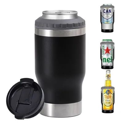 kaufen Individuell isolierte dünne doppelwandige Edelstahl-Tochterhalter Metall Bierkanne Halter für schlankes Bier Öko-freundlich stilvoll und elegant Online-Herstellung