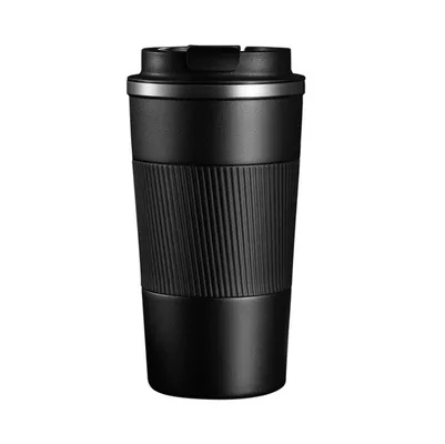 kaufen 17oz Reisekoffeetasse Isolierte Kaffeetassen mit undichtem Deckel Vakuum aus Edelstahl Doppelmauerte Thermal-Auto Kaffeetubler wiederverwendbar Online-Herstellung