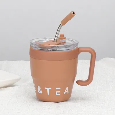 kaufen Büro und Zuhause Essential Edelstahl Isolierter Becher / Tumbler mit Deckel und Strohhalmen Direkt Trinken oder Strohoption online manufacture