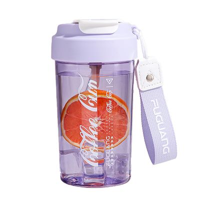 kaufen Leckdichte 550ml Tritan Bpa Freie Wasserflasche Safe Kreative Hoch Aussehen Sommer Einwand Kaffeebecher Flasche Multifunktionelle Verwendung Mit individuellem Logo Online-Herstellung