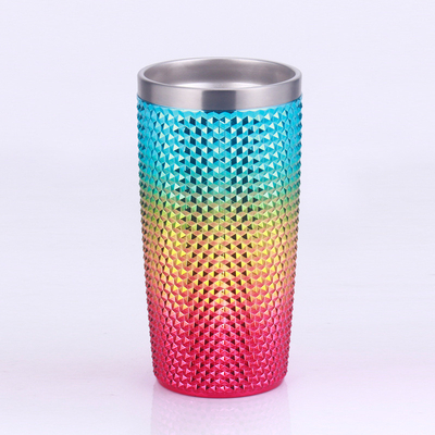 kaufen Bling Diamant Schraubdeckel Personalisierte Glitter Plastik Wasserflasche 20 Oz wiederverwendbare Wasserflasche kundenspezifisches Logo Großer gefüllter Tumbler wählen online manufacture