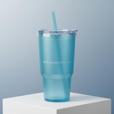 kaufen Mehrfachverwendbarer Kunststoff-Tumbler Vakuumisoliert Langlebig Leichtgewicht geeignet für Büro-Außenreisen und Veranstaltungen Online-Herstellung