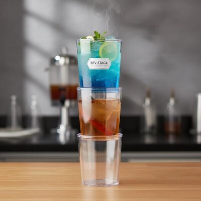 kaufen Stackbarer Plastikflaschenzylinder geeignet für heiße und kalte Getränke perfekt für Catering-Dienstleistungen und Getränke Online-Herstellung