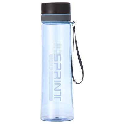 Customized Logo Leichtgewicht Kunststoff Reise Wasserflasche Outdoor Sport Wasserflasche 500ml/650ml/750ml/1000ml/1200ml mit Seil Multifunktionales Mehrzweck