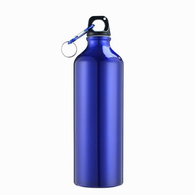 Aluminium-Wasserflaschen 20 Oz Leere wiederverwendbare Wasserflaschen Leichtgewicht Aluminium Fitnessstudio Reisebottel undichtes Team kundenspezifische Flaschen für Fahrrad Fahrrad Camping