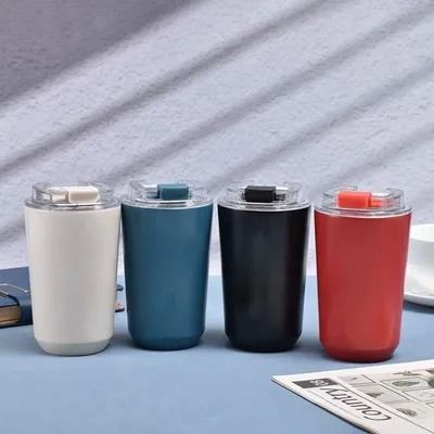 280ML/380ML BPA-freie isolierte Vakuum-Tasse aus Edelstahl Sus 304 Edelstahl Kaffee-Tumbler mit Deckel Anti-Slip Matte Finish OEM/ODM akzeptabel