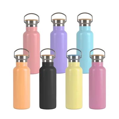 Flasche Große Kleine Große Farbige Oem Edelstahl Trinkwasserflasche