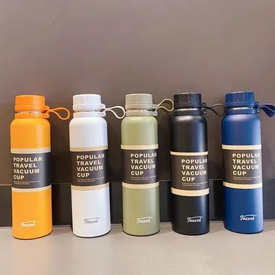 Flasche Vakuum Outdoor Kids Exklusiv Custom Logo Großkapazität Portable Edelstahl Flasche Sport Wasserflasche