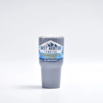 30oz Bulk mit Deckel und Stroh Isolierter Tumbler Kaffeetasse Langlebiger Doppelwand Vakuum Reisen Kaffeetasse Thermal für heiße und kalte Getränke